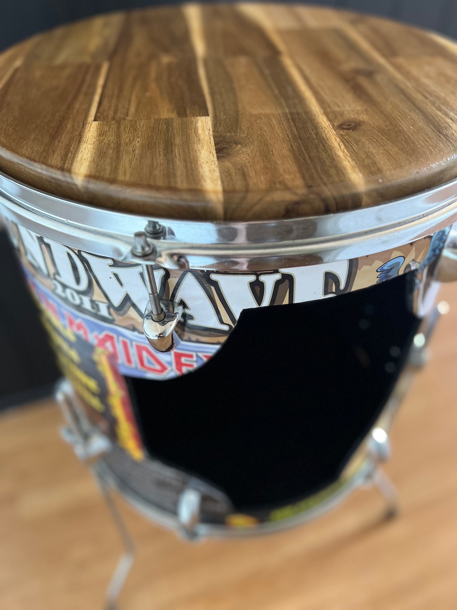 Floor Tom Table Cut Out