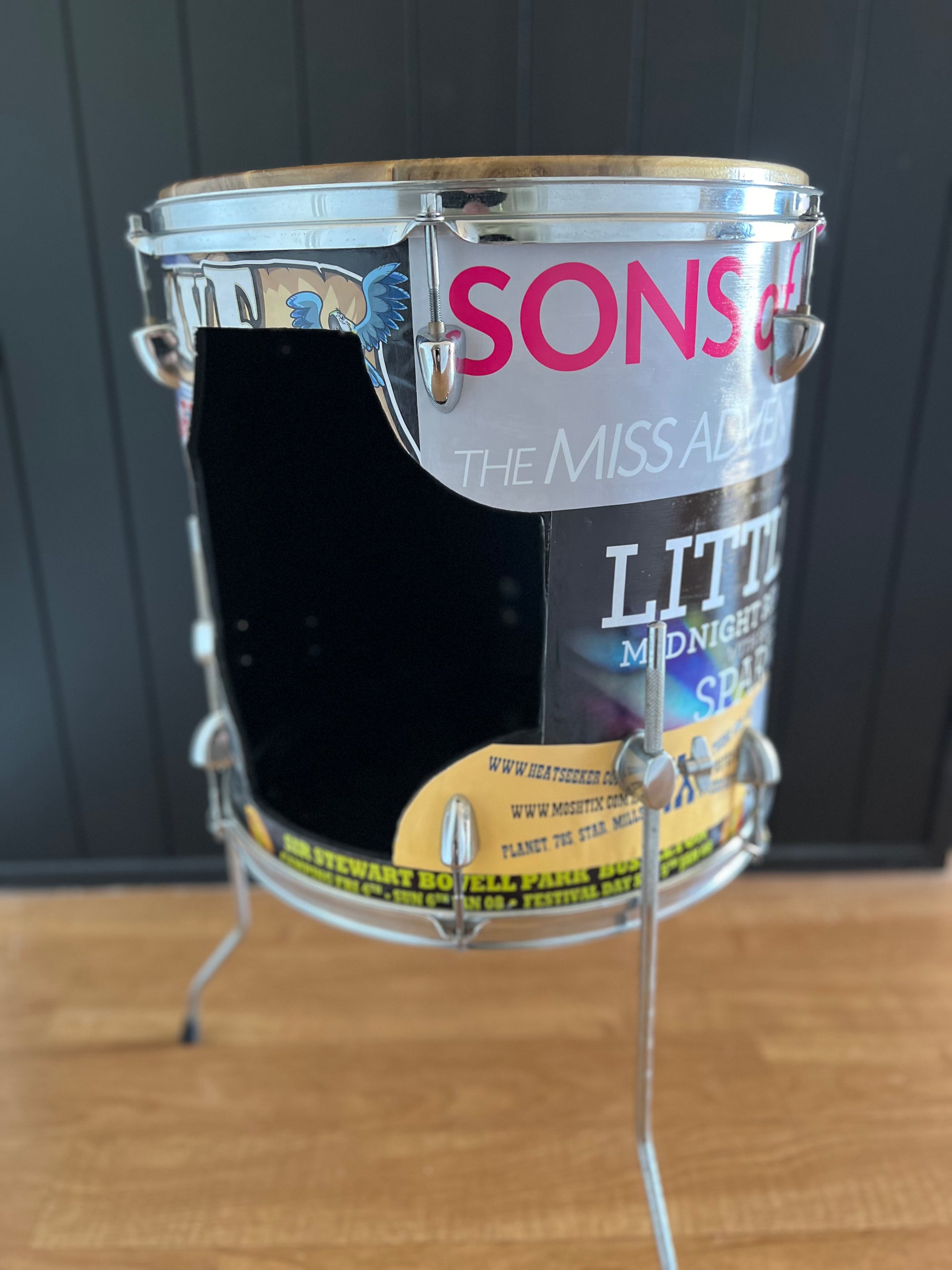 Floor Tom Table Cut Out