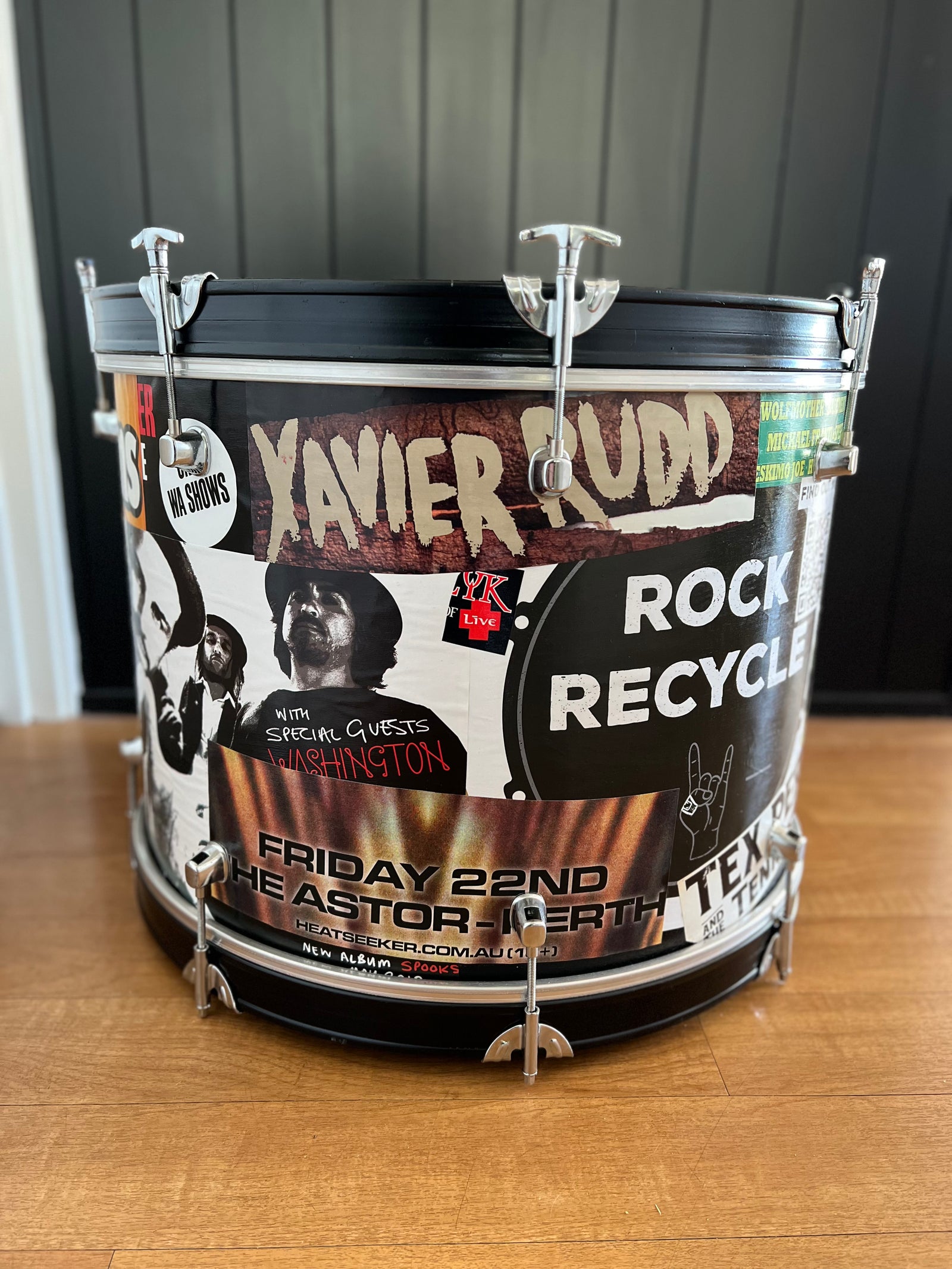 Bass Drum Table Poster Wrap