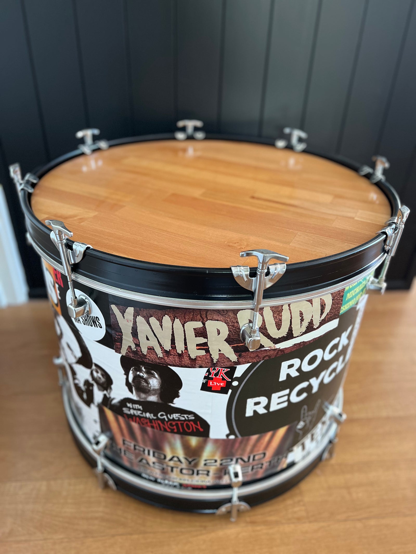 Bass Drum Table Poster Wrap