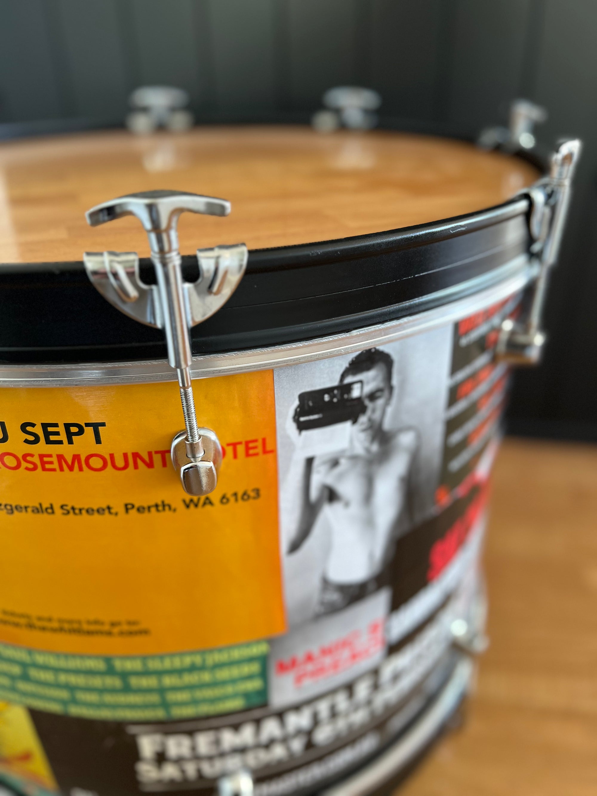 Bass Drum Table Poster Wrap