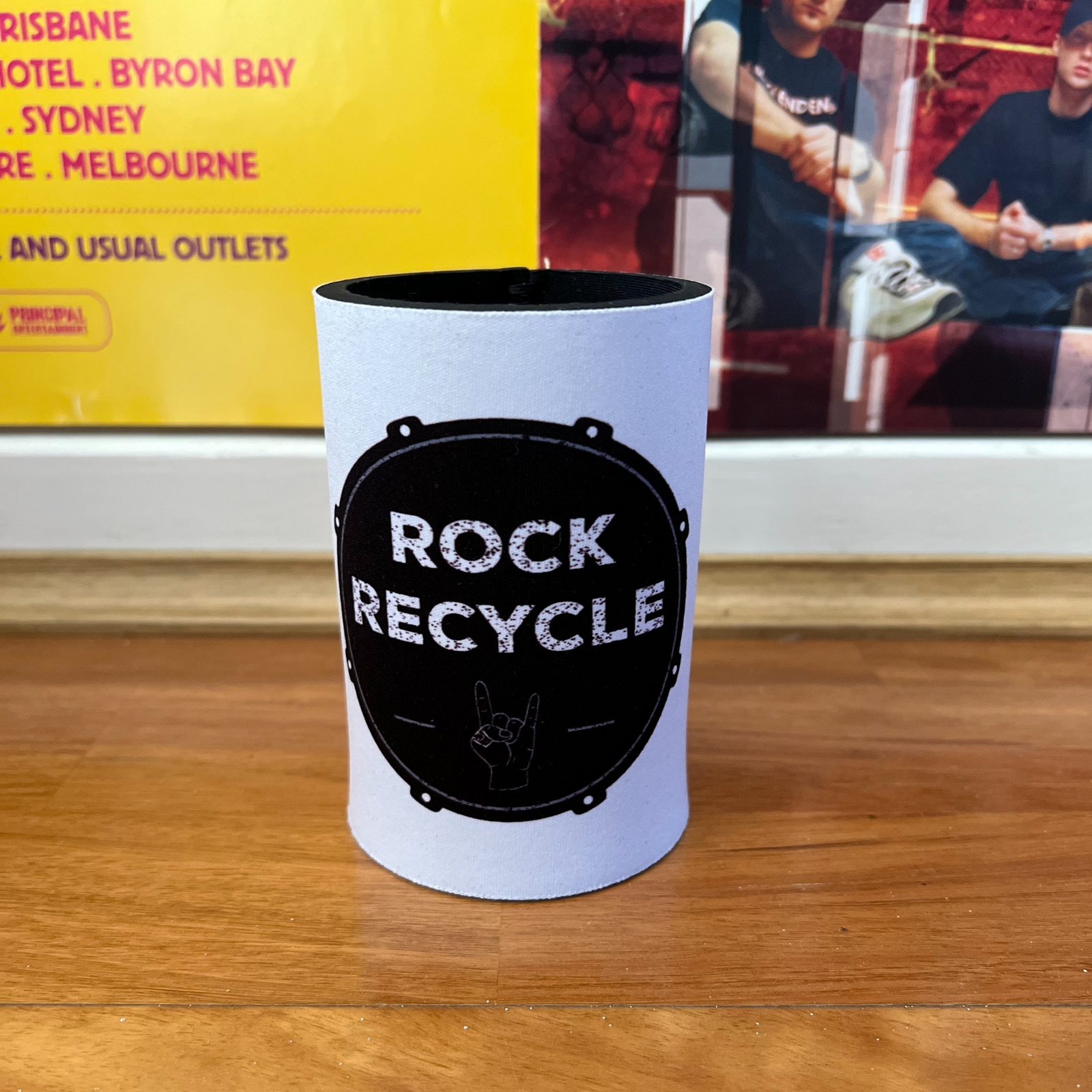 Rock Recycle Stubby Cooler