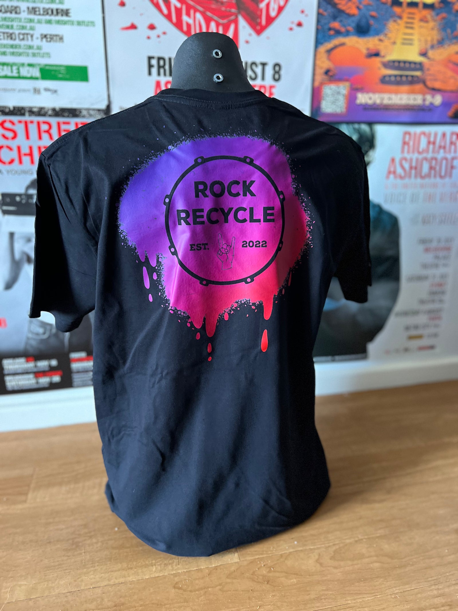 Rock Recycle T-Shirt Colour